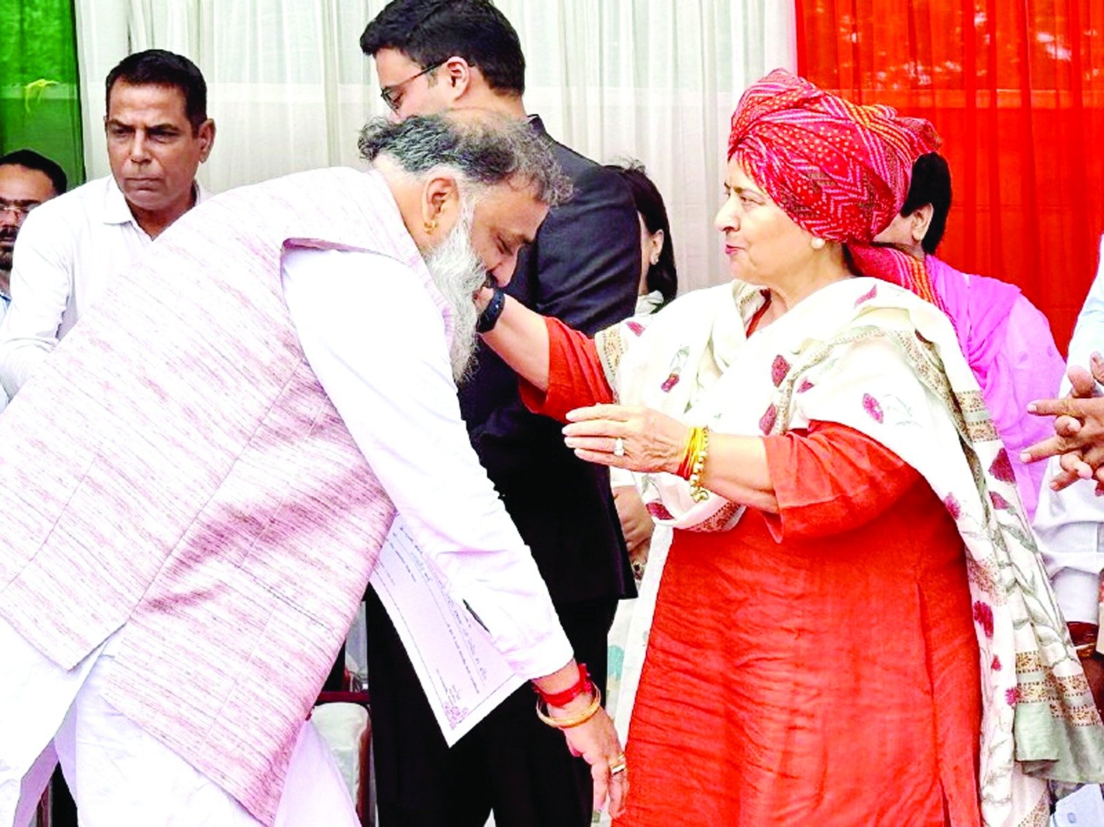 वीरेश शांडिल्य को हरियाणा सरकार ने किया सम्मानित